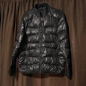 Men's Black Puffer Jacket